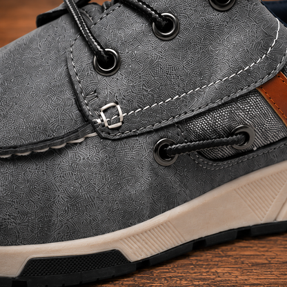 Casual Moc-Toe Shoes