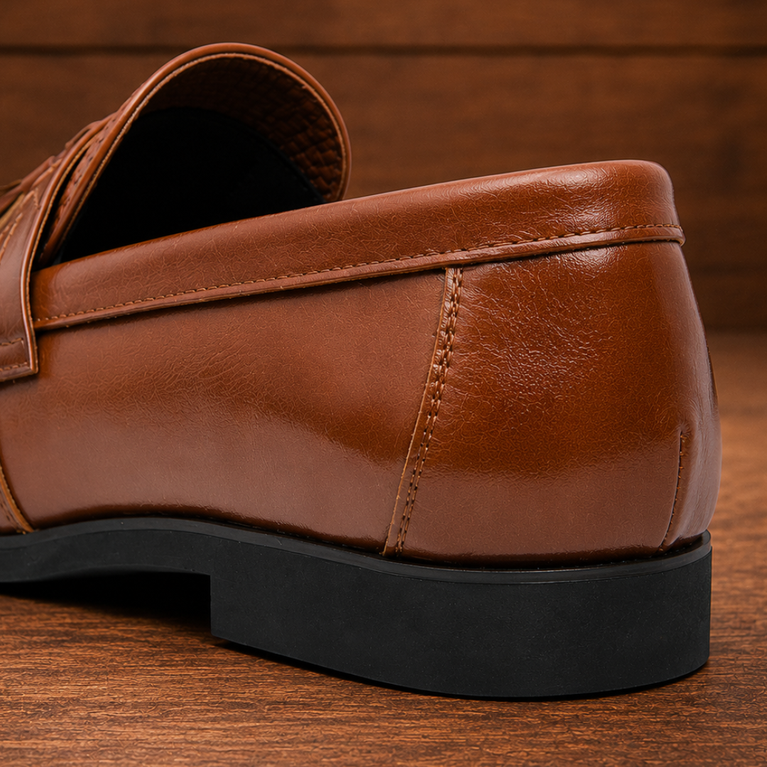 Polished Tassel Loafers