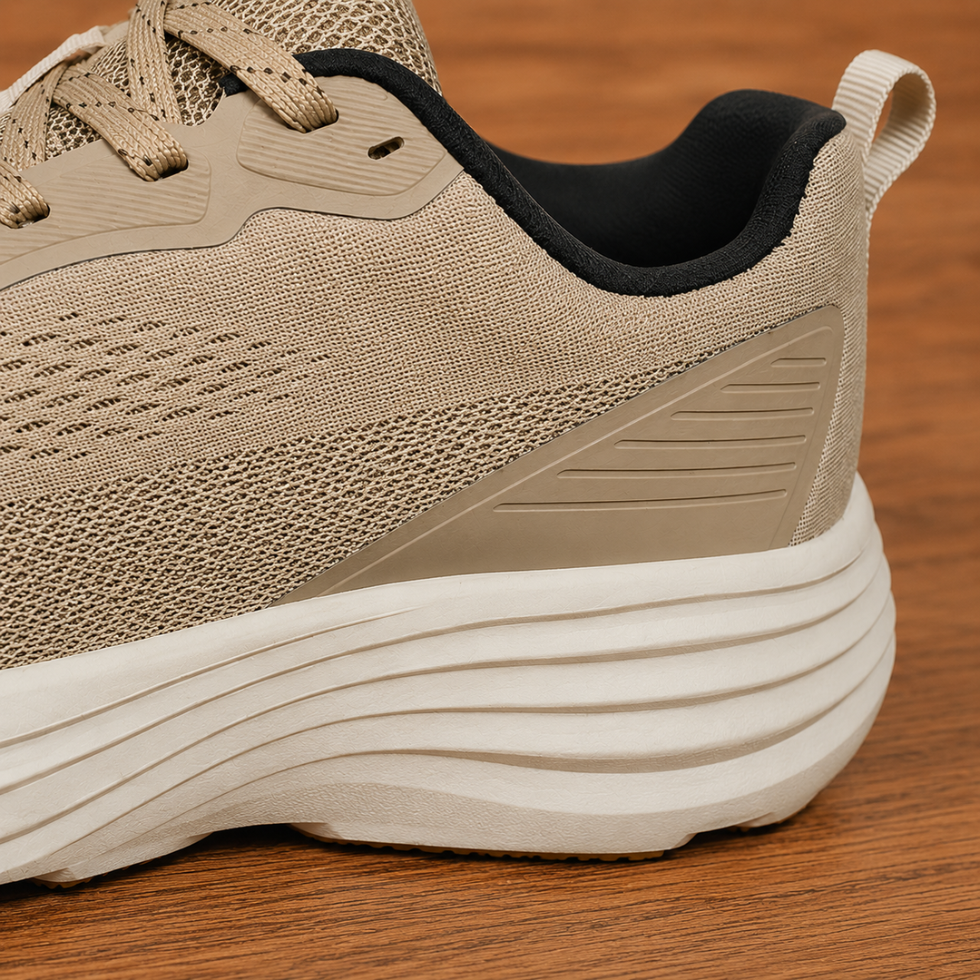 Mesh Platform Sneakers