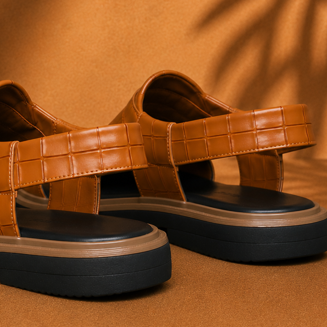 Formal Leather Sandals