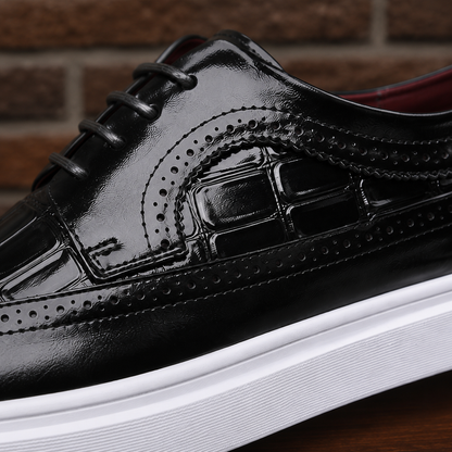 Wingtip Casual Sneakers