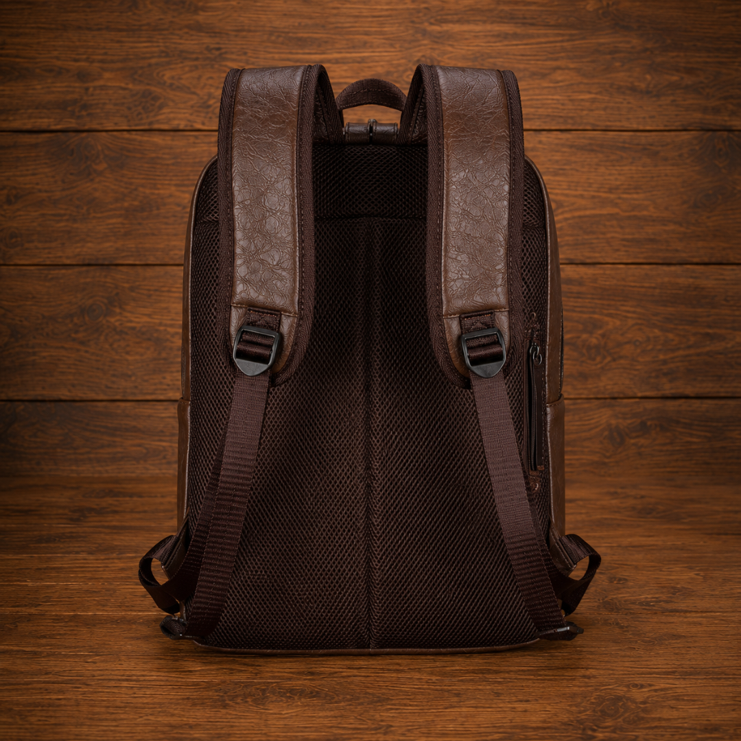 Classic Leather Backpack