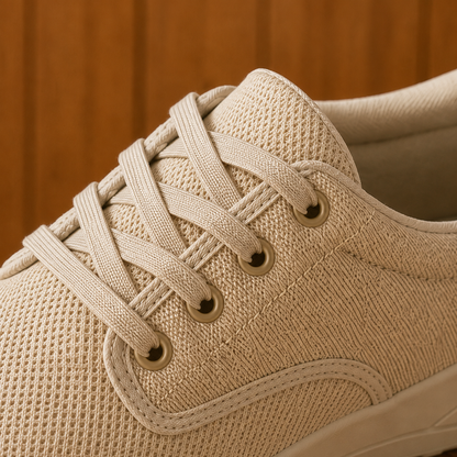 Knit Canvas Casual Shoes