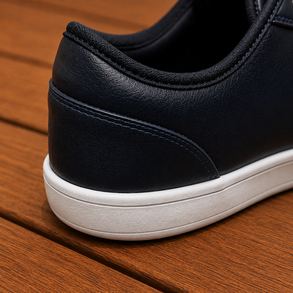 Low-Top Leather Sneakers
