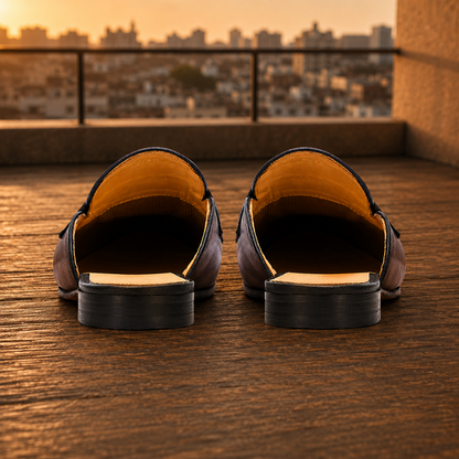 Classic Leather Mules