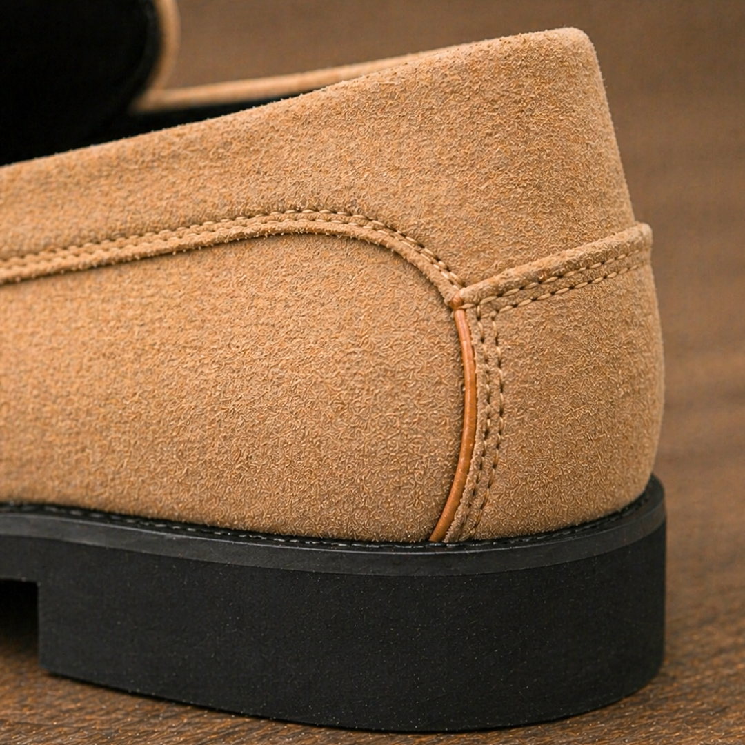 Tassel Suede Loafers