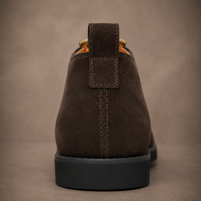 Suede Slip-On Boots