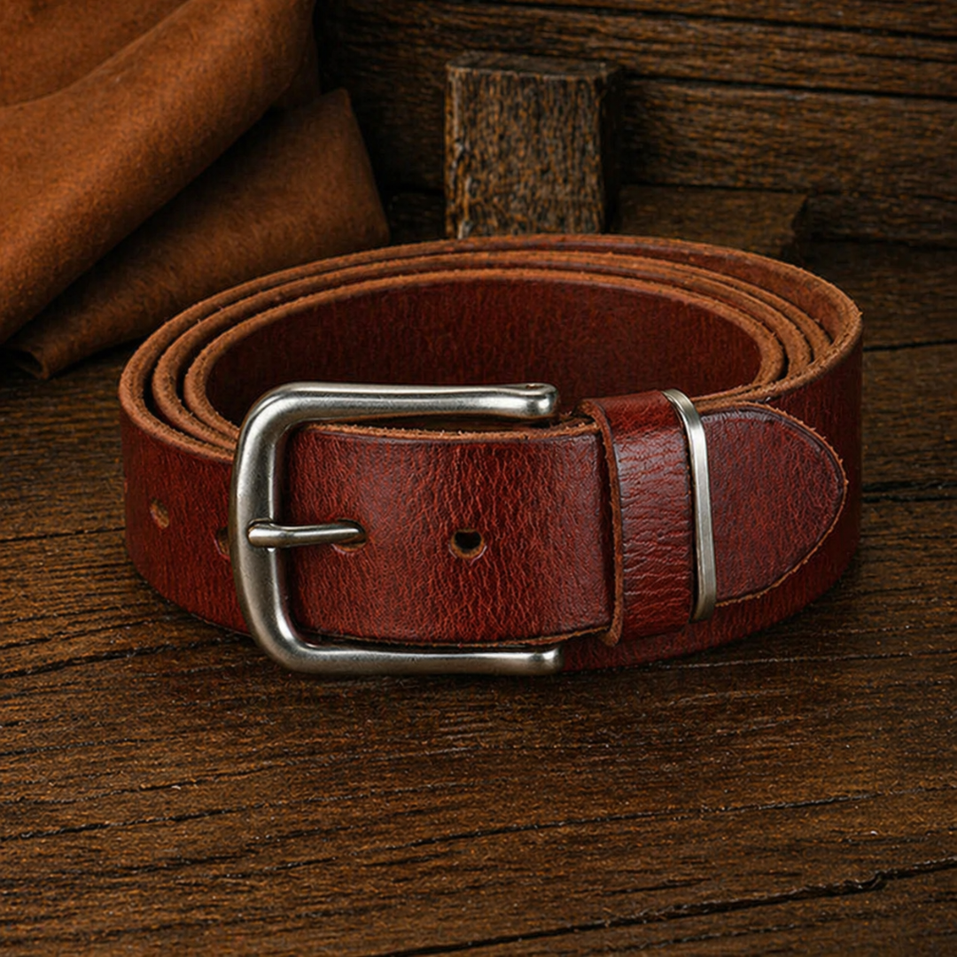 Authentic Cowhide Belt