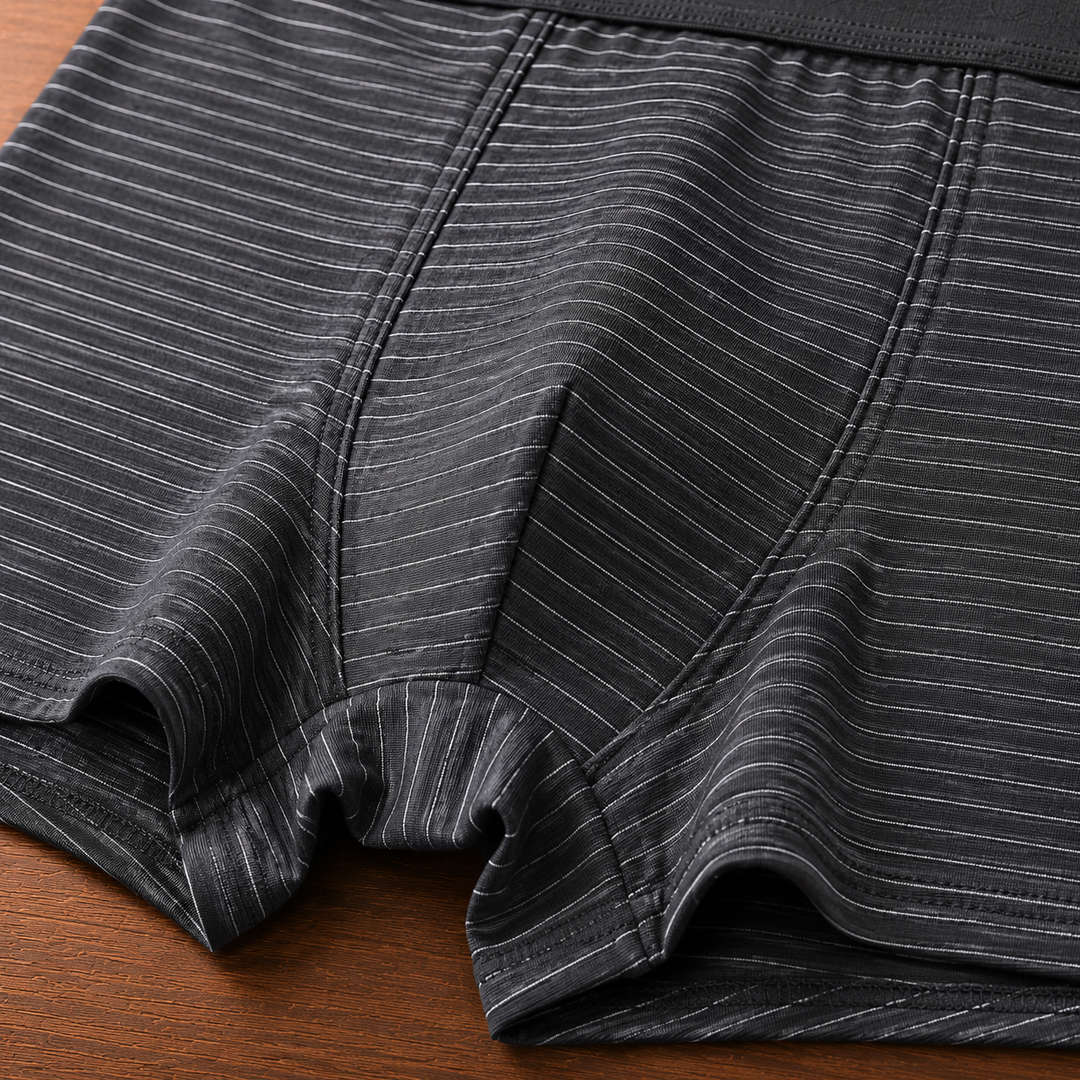 Seamless Cotton Boxer Briefs
