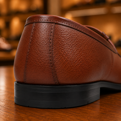 Formal Pointed Tassel Loafers