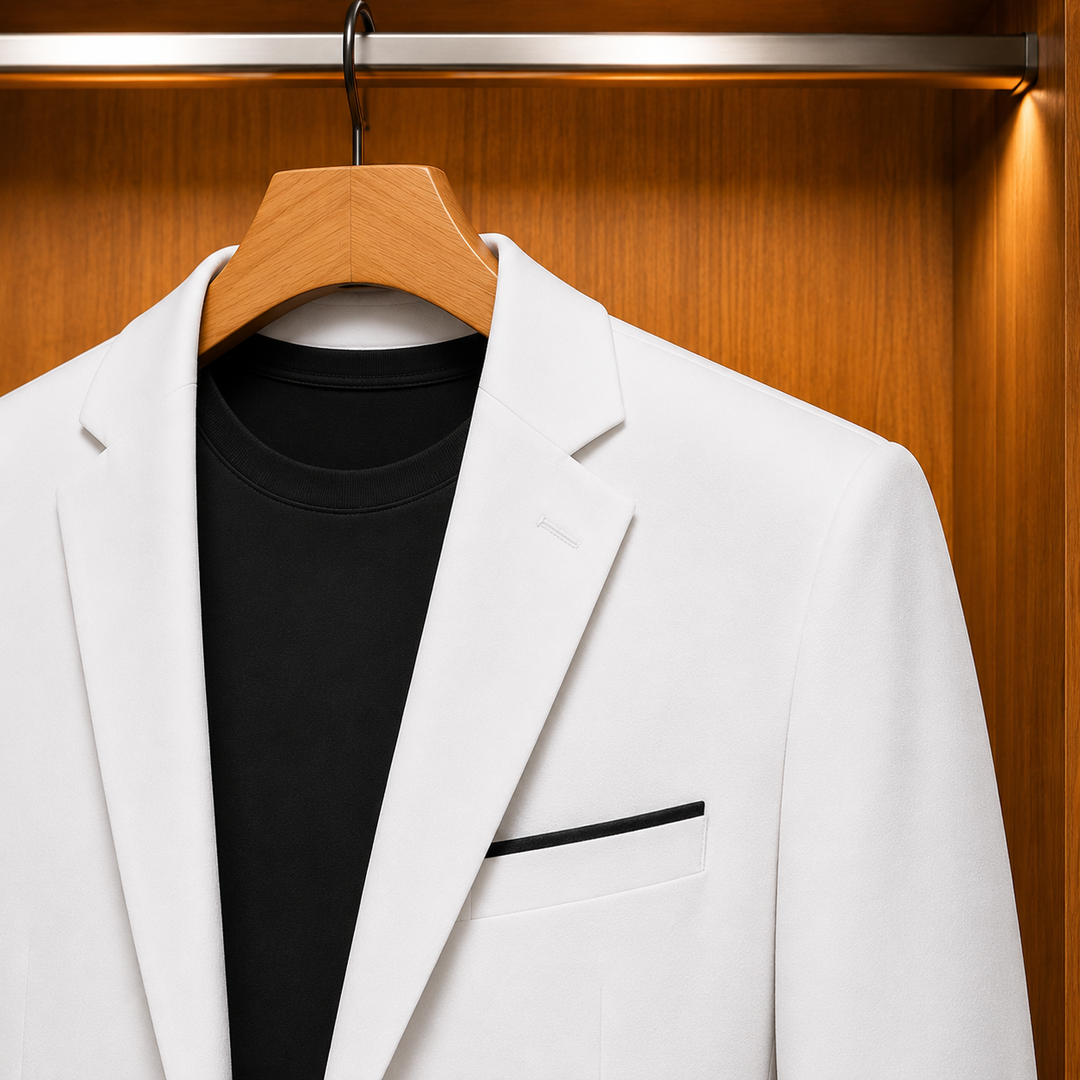 Structured Notch Lapel Blazer