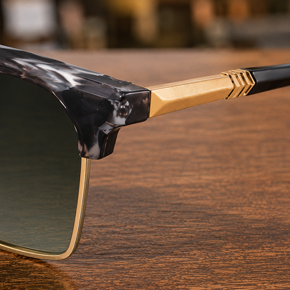 Flat Top Square Sunglasses