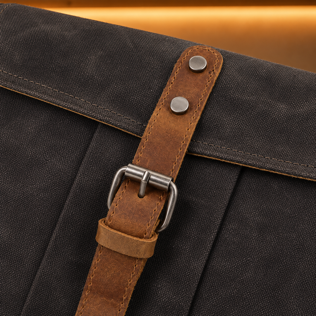 Vintage Canvas Messenger Bag