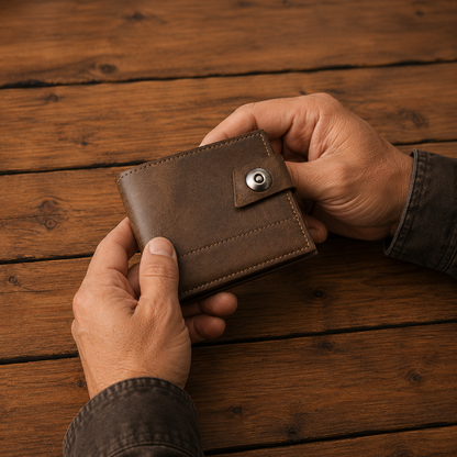 Classic Snap Closure Wallet