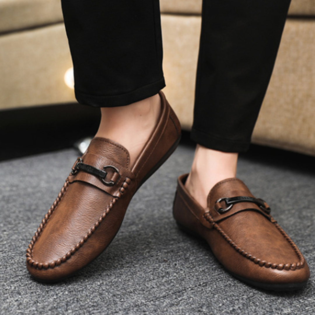Leather Comfy Loafers