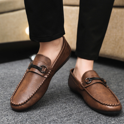 Leather Comfy Loafers