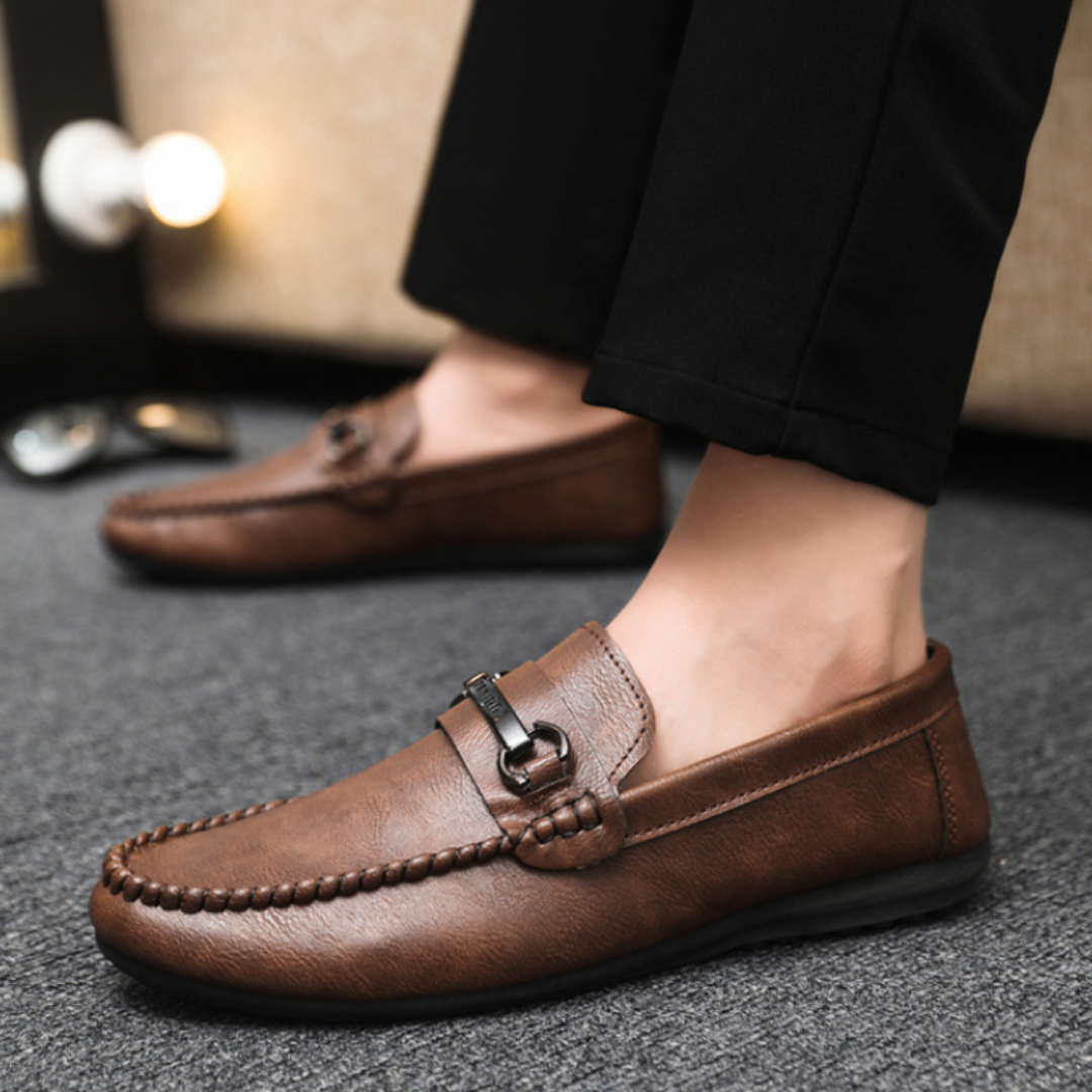 Leather Comfy Loafers