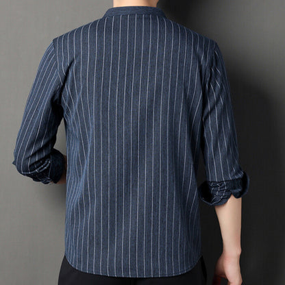 Striped Business Shirt