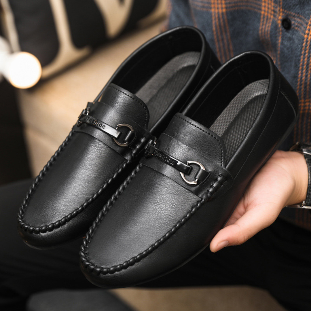 Leather Comfy Loafers