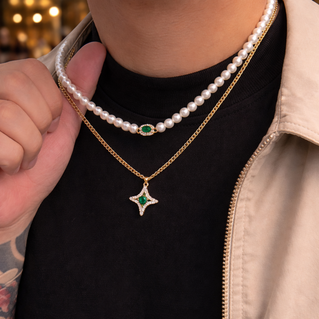 Timeless Pearl Necklace Set