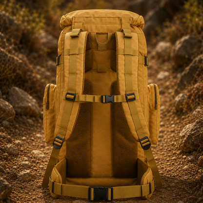 Roll-Top Rucksack Backpack