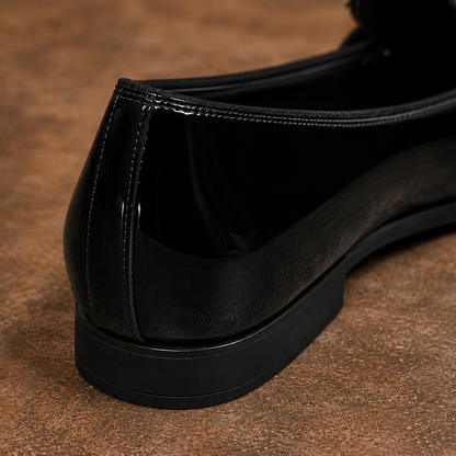 Metal Bit Dress Loafers