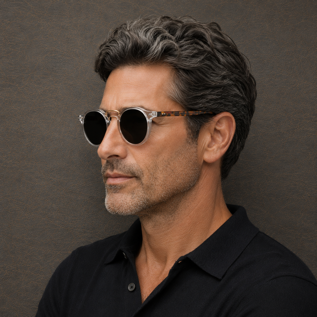 Premium Round Frame Sunglasses