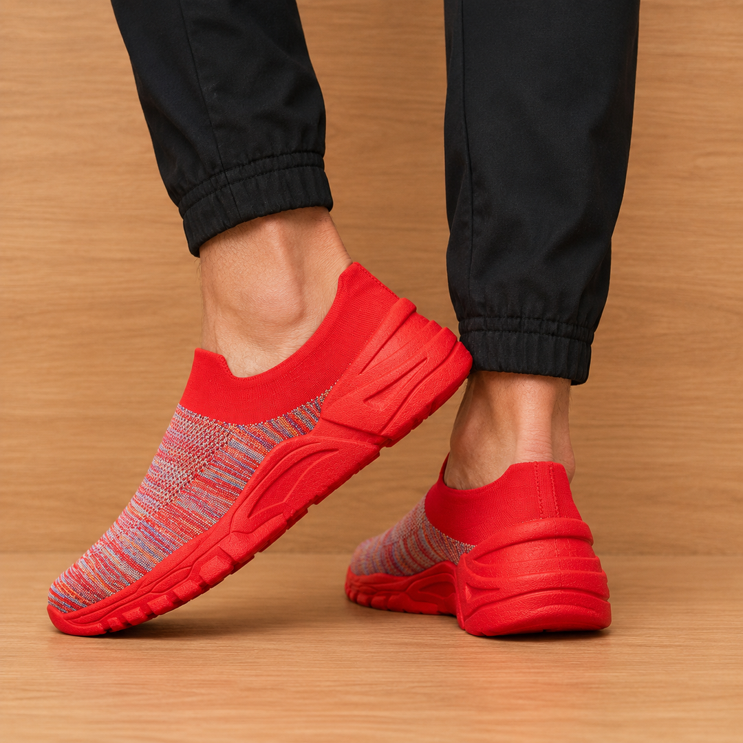Breathable Cushioned Slip-Ons