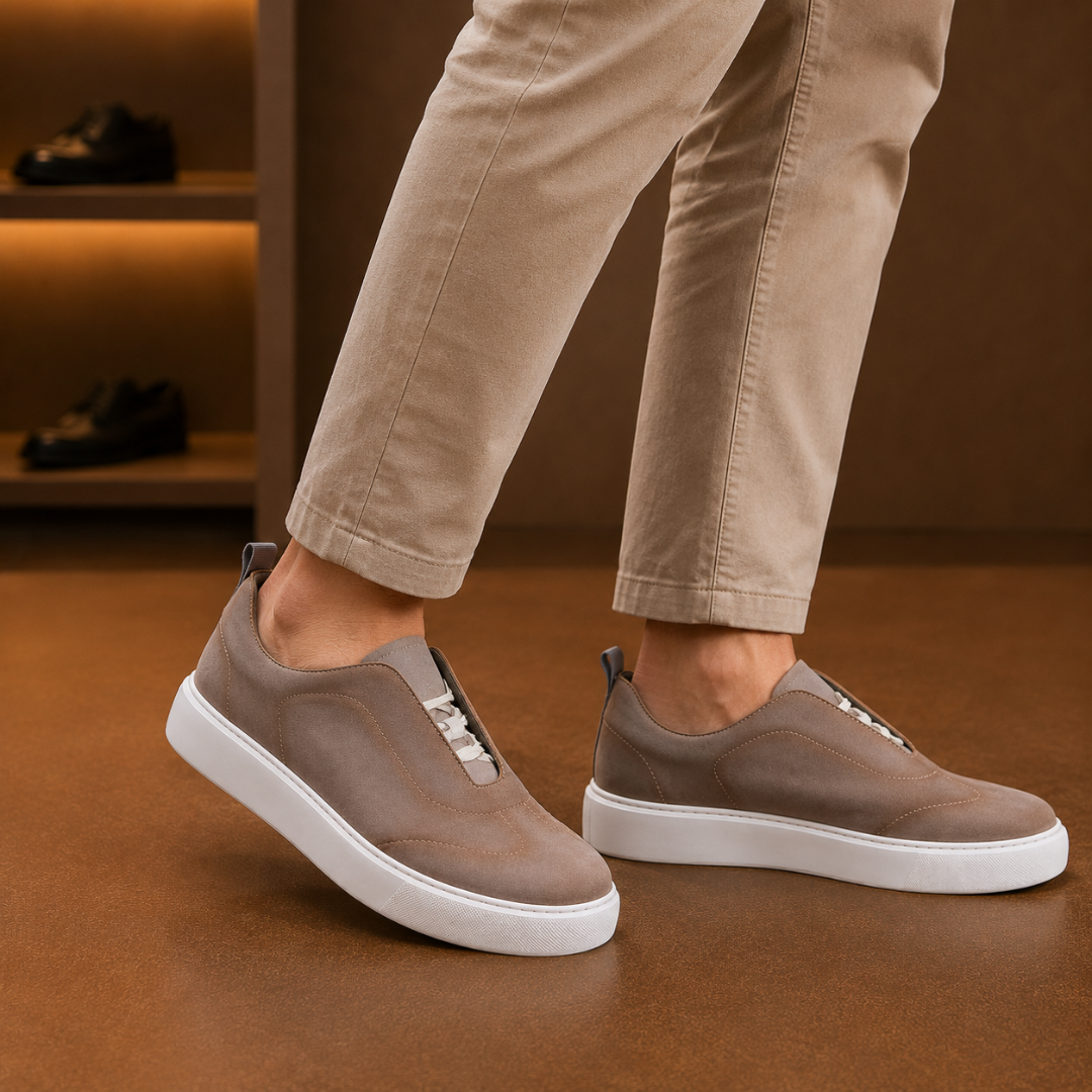 Exclusive Leather Slip Ons