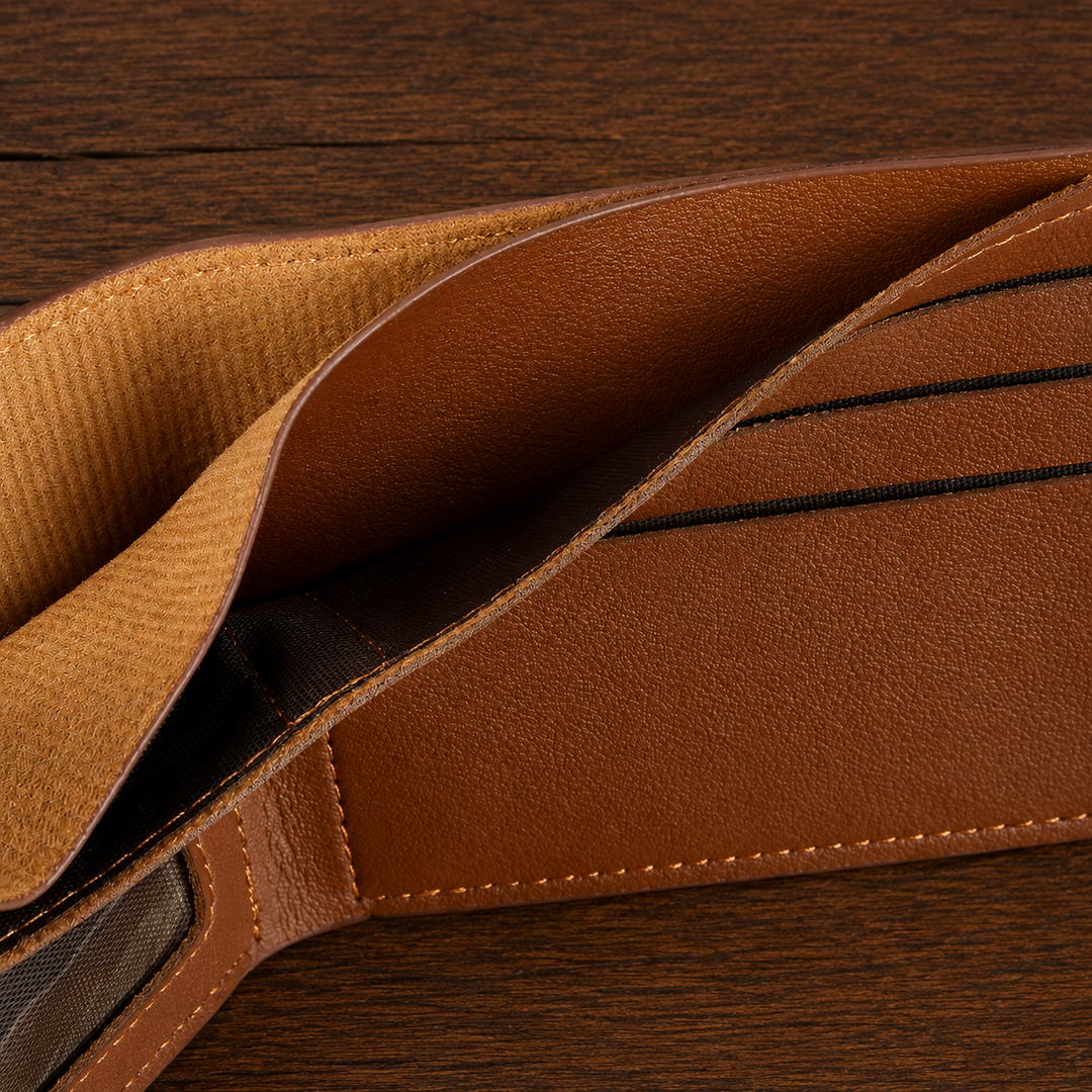 Textured Bifold Wallet