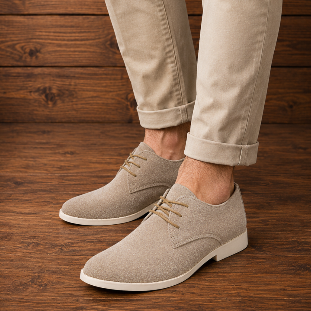 Suede Derby Shoes