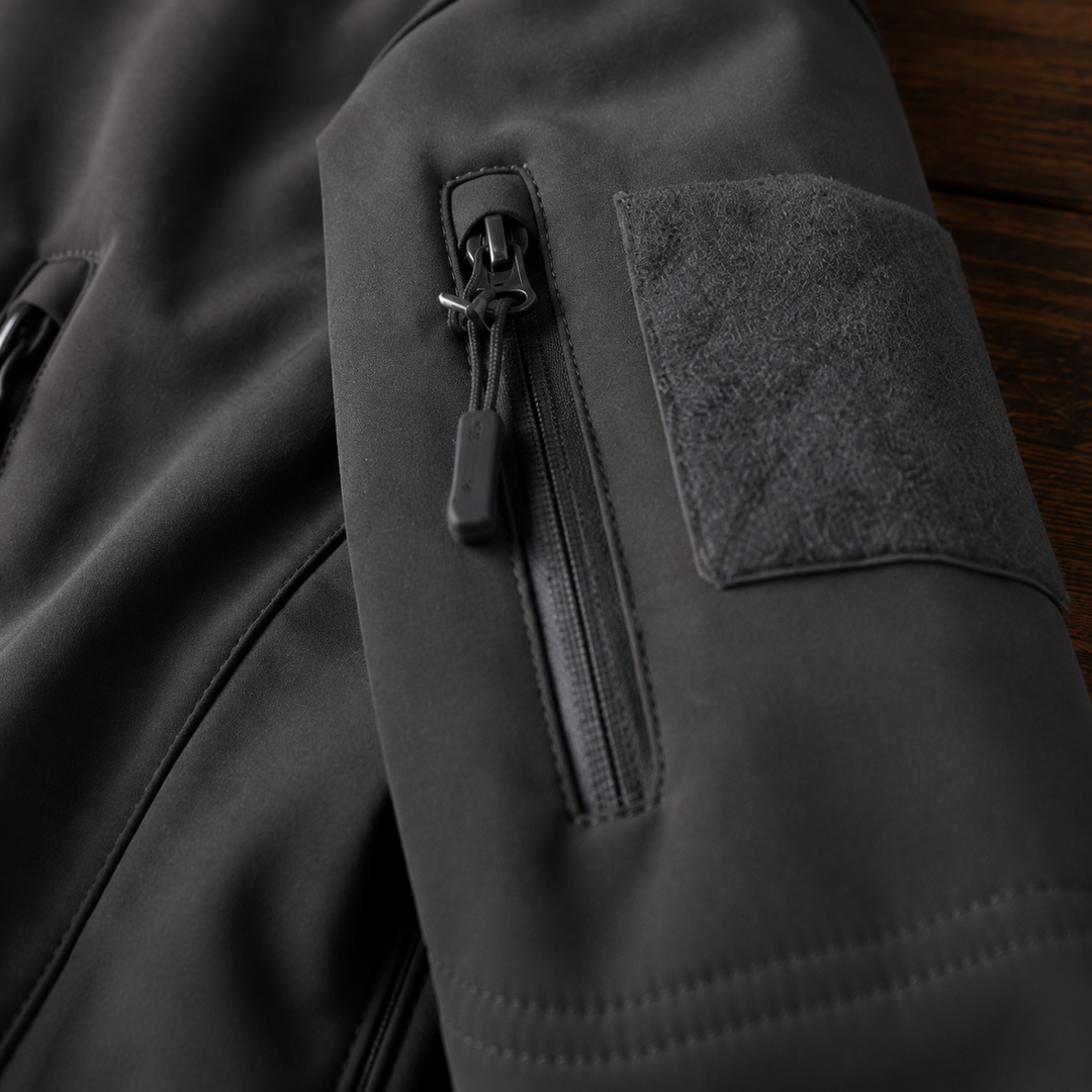 Zip-Pocket Softshell Jacket