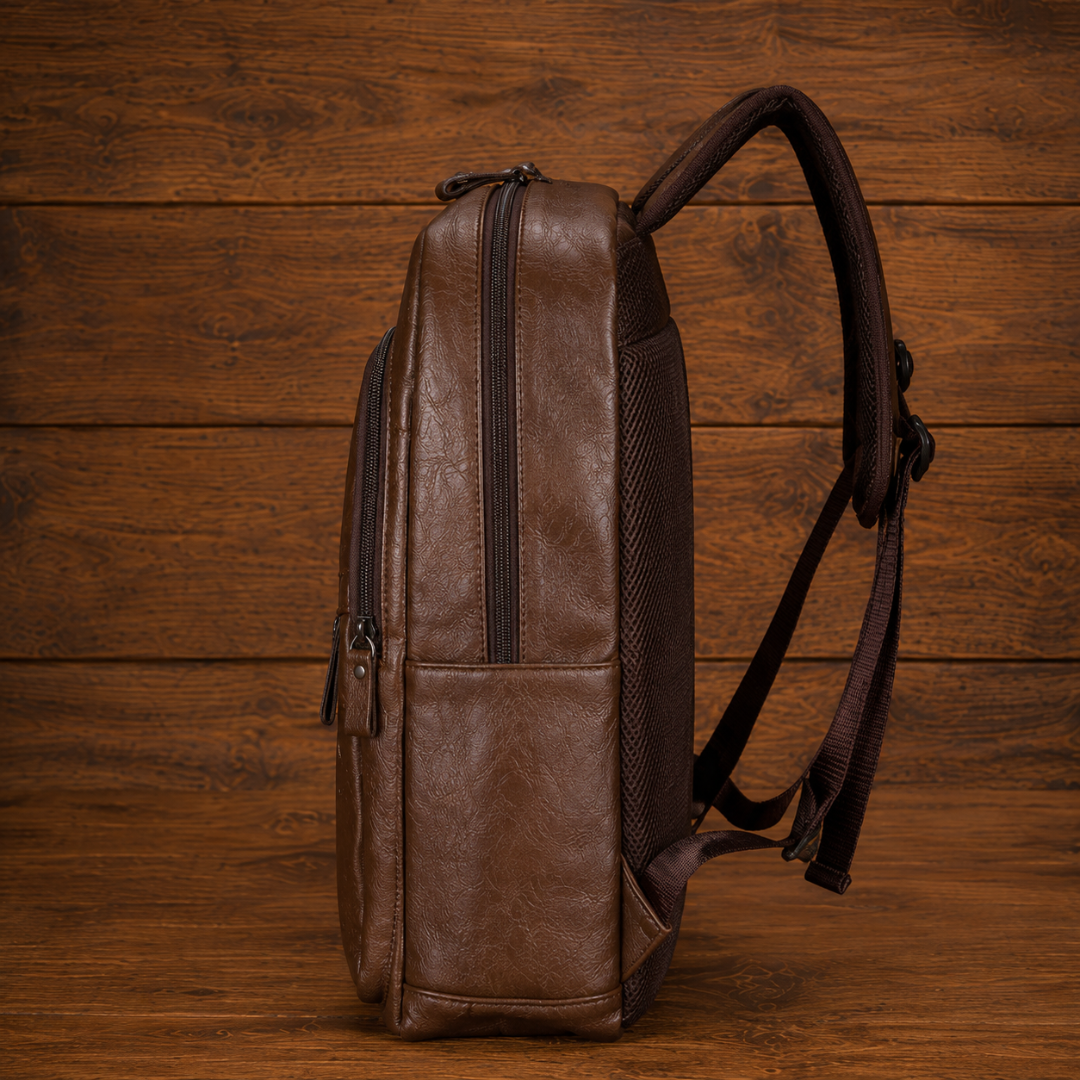 Classic Leather Backpack