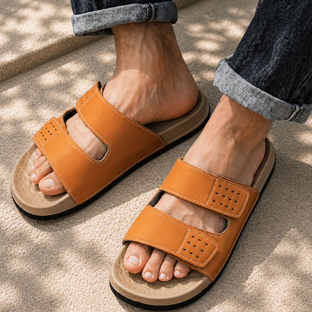 Wide Strap Sandals