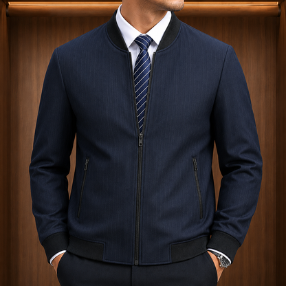 Executive Zip Front Jacket