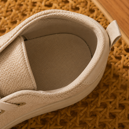 Knit Canvas Casual Shoes