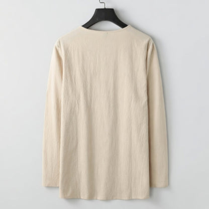 Long Sleeve Henley Shirt