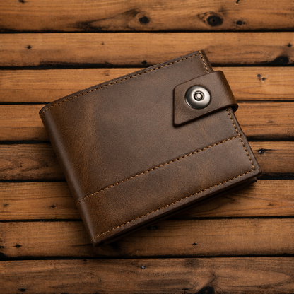 Classic Snap Closure Wallet