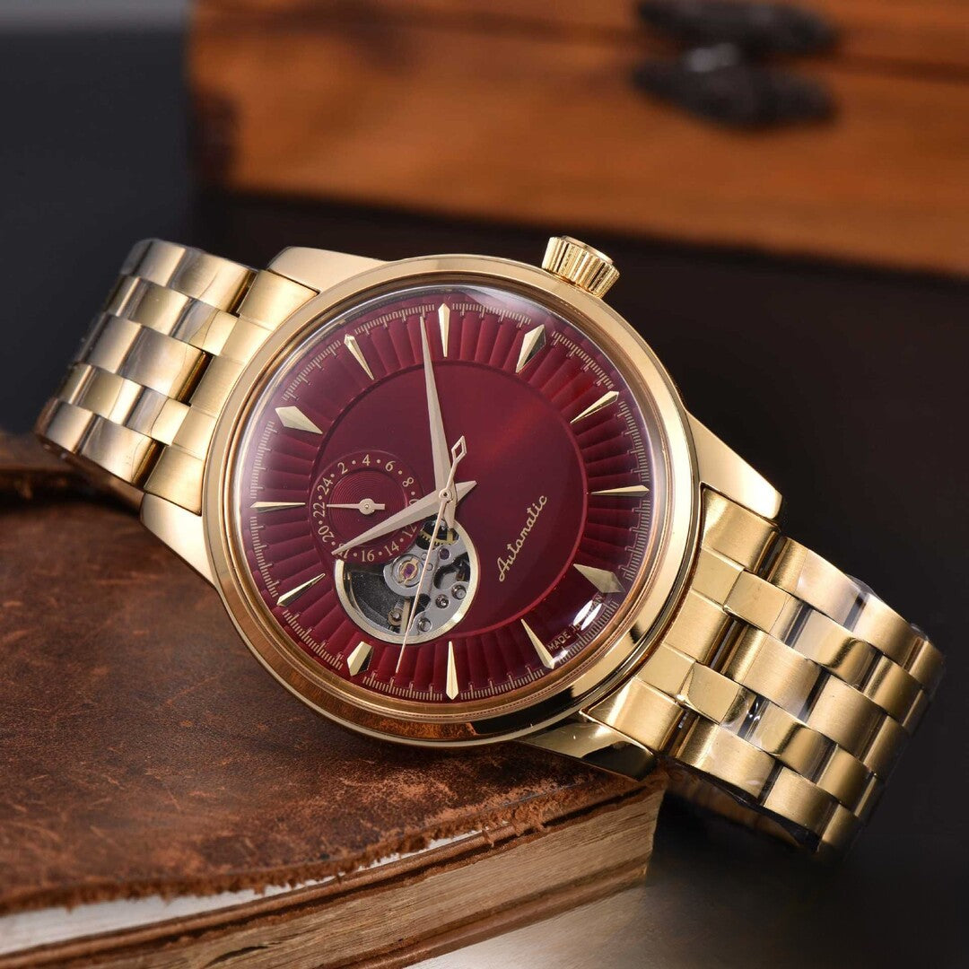 OPEN-HEART AUTOMATIC WATCH