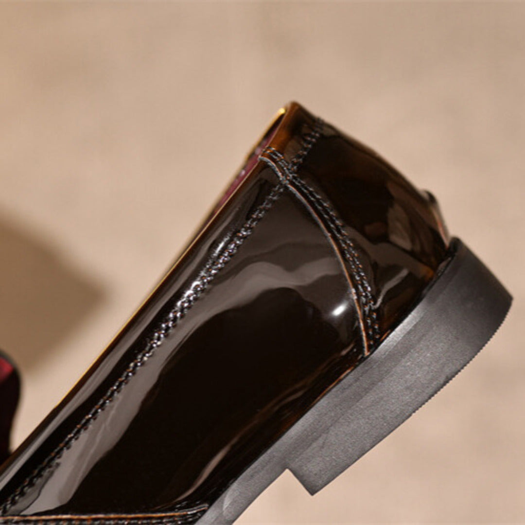 CLASSIC GRADIENT LEATHER LOAFERS