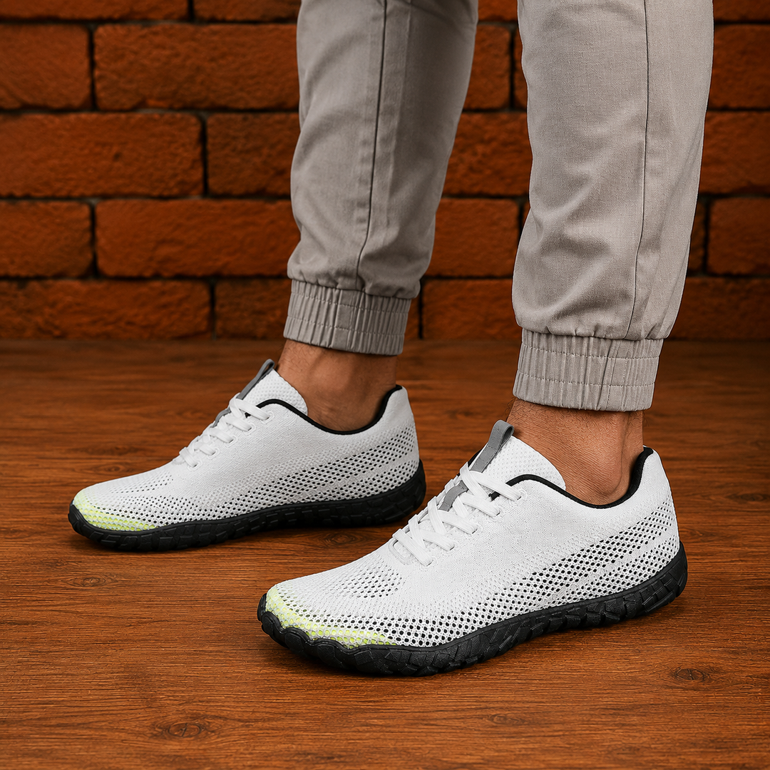 Low-Top Knit Sneakers