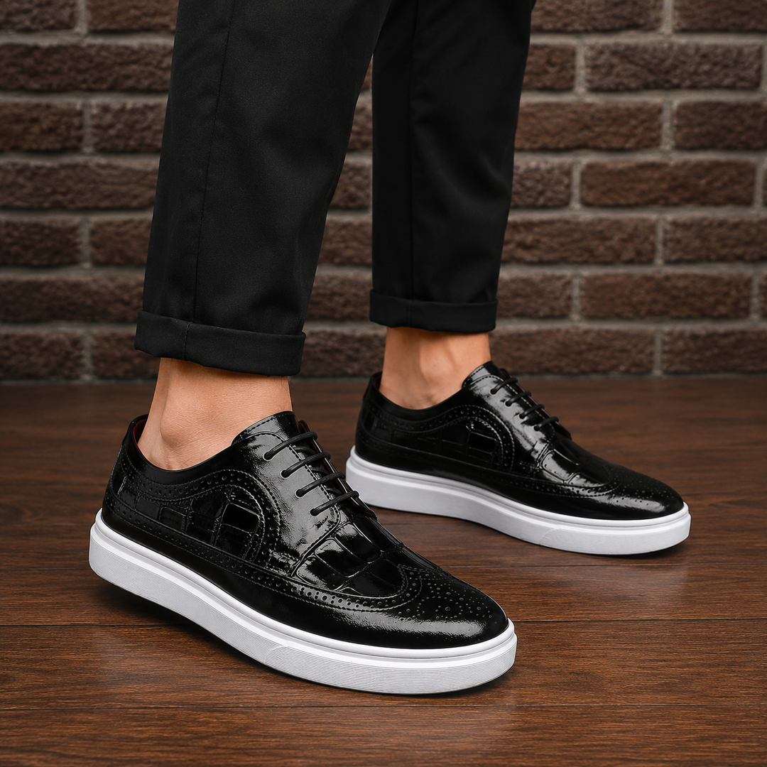 Wingtip Casual Sneakers