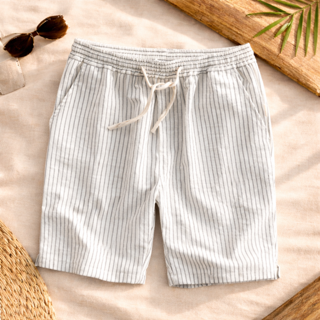 Stripe Casual Shorts