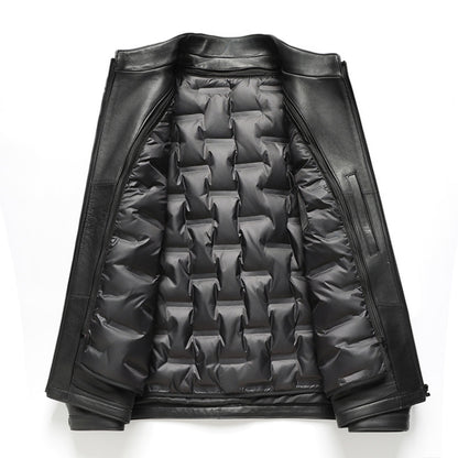 LEATHER STAND JACKET