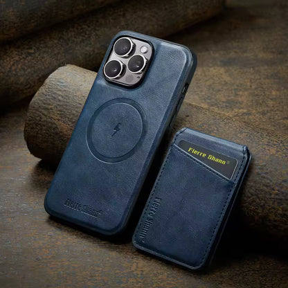 IPHONE LEATHER MAGSAFE WALLET CASE