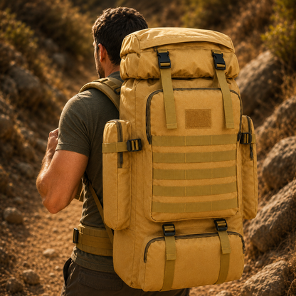 Roll-Top Rucksack Backpack