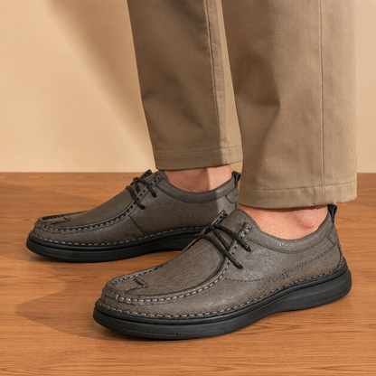 Soft Cushioned Moc-Toe Shoes