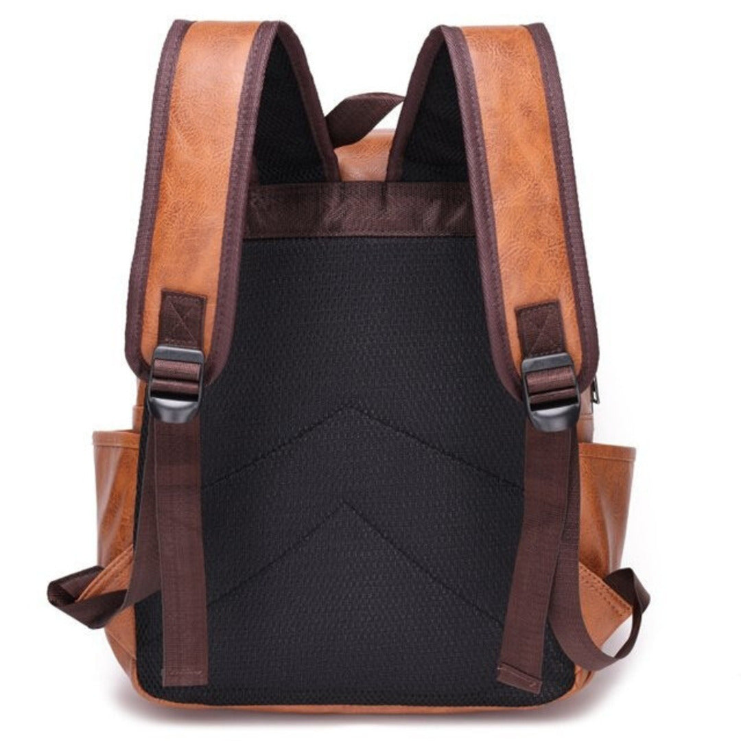 Trendy Leather Backpack