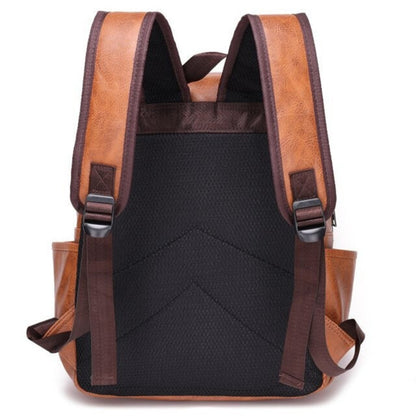 Trendy Leather Backpack
