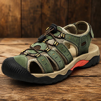 Breathable Cowhide Sandals